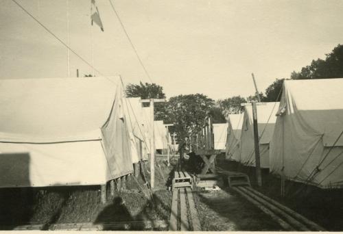 Teltlejren - Håtunaholm - juni 1944