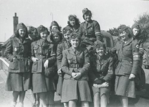 Lotter-tilknyttet-Den-Danske-Brigade.-Her-i-Aarhus.-maj-1945